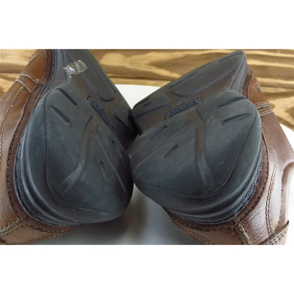 Nunn Bush Shoes Sz 10‎ M Round Toe Brown Loafer Leather Men